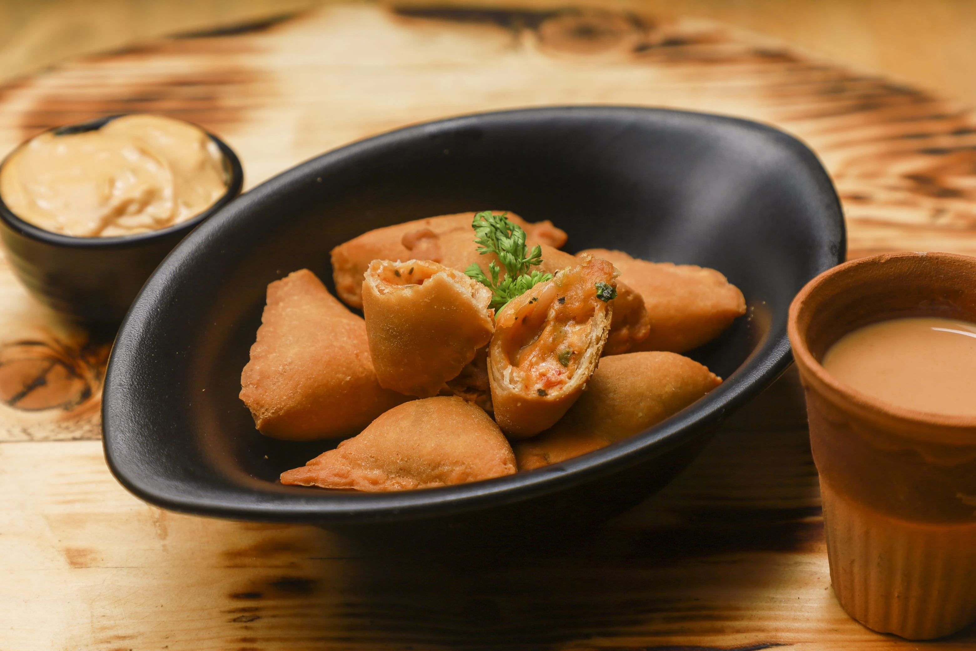 Cheese Pizza Samosa